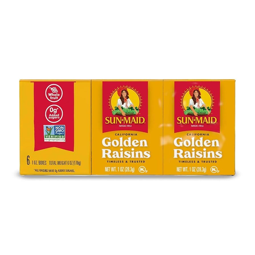 Amazon.co.jp: Sun Maid California Golden Raisins 6 Pack サン